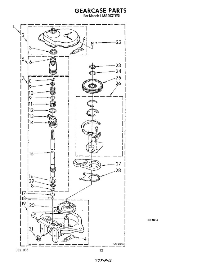 Diagram for LA5300XTW0