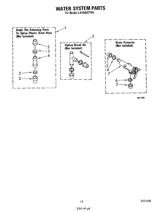 Diagram for LA5300XTW0