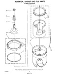 Diagram for 04 - Agitator, Basket And Tub