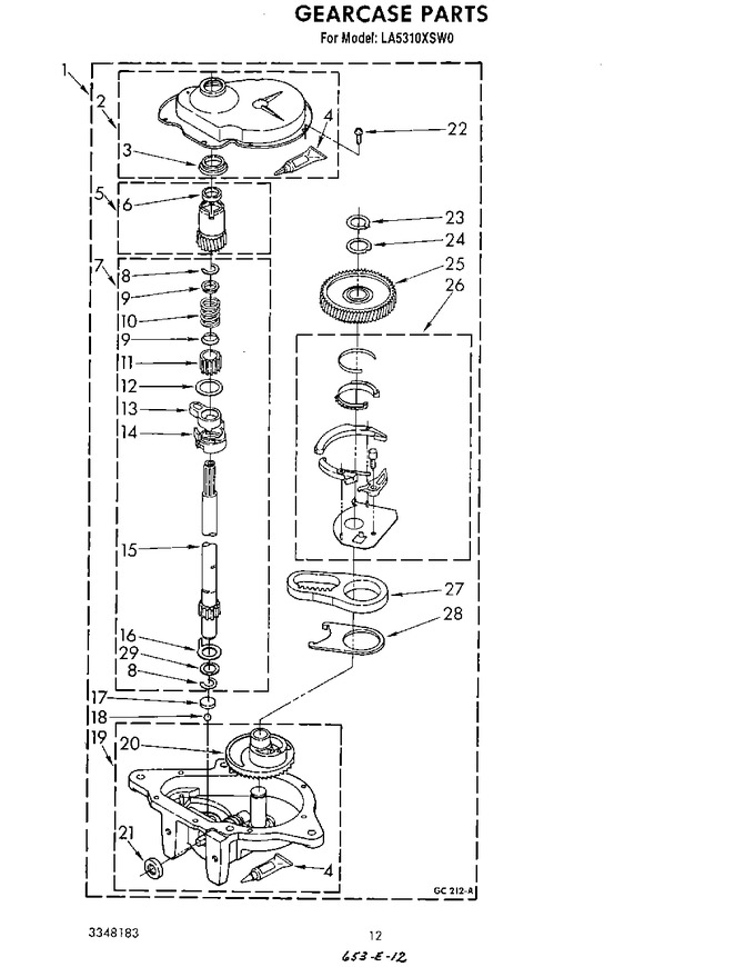 Diagram for LA5310XSW0