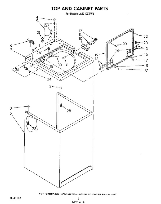 Diagram for LA5310XSW0