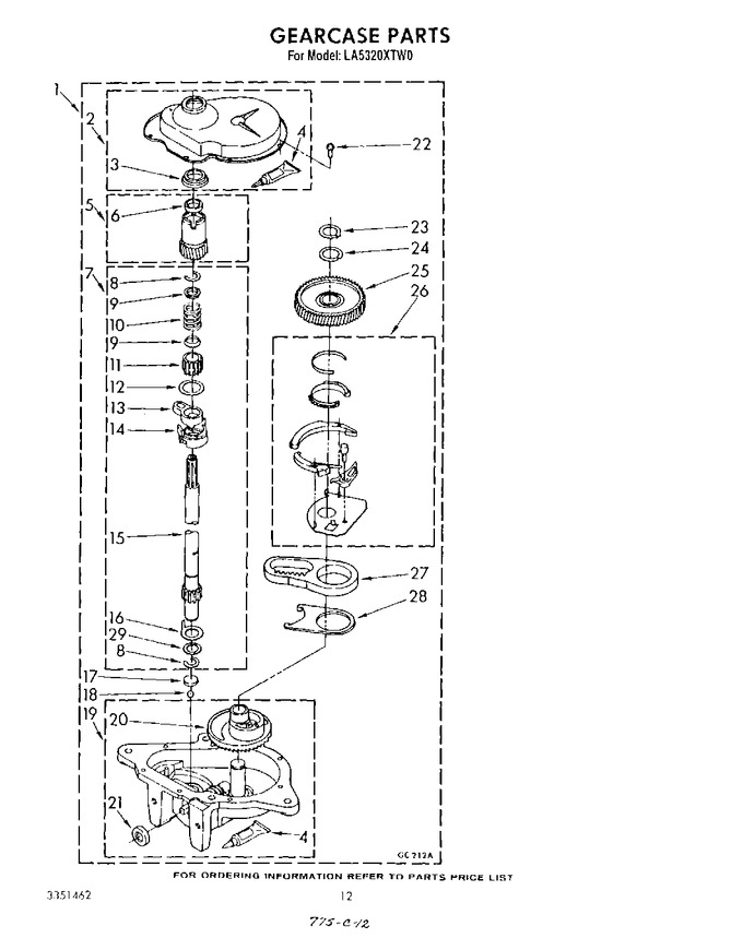 Diagram for LA5320XTG0