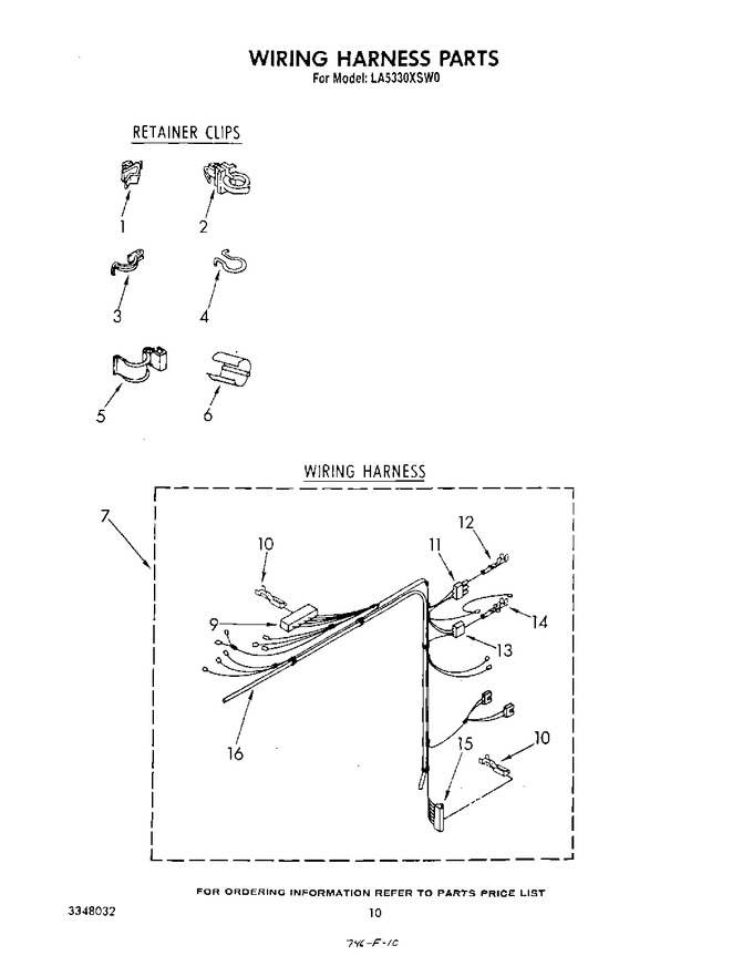 Diagram for LA5330XSW0