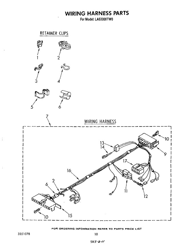 Diagram for LA5330XTF0