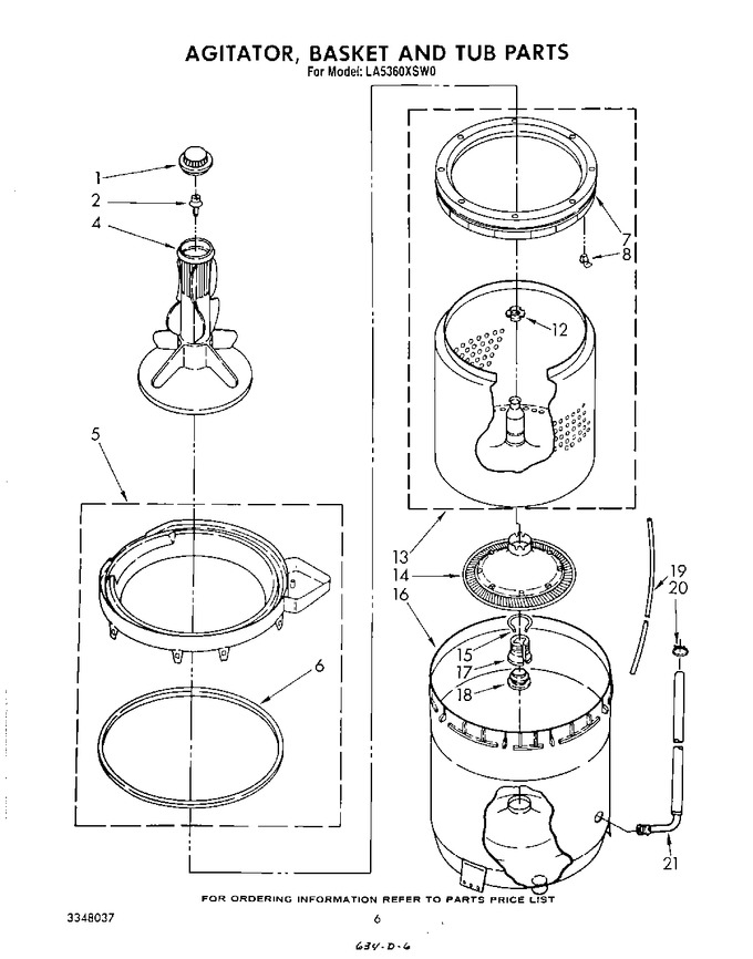 Diagram for LA5360XSW0