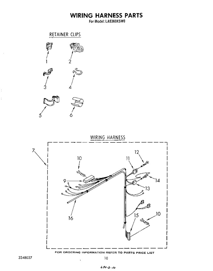 Diagram for LA5360XSW0