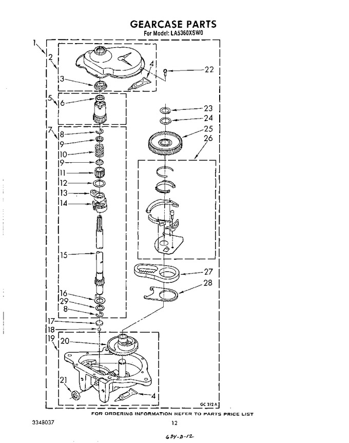 Diagram for LA5360XSW0