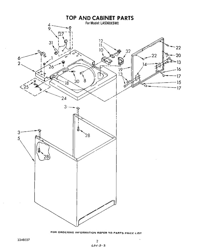 Diagram for LA5360XSW0