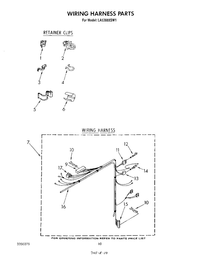 Diagram for LA5360XSW1