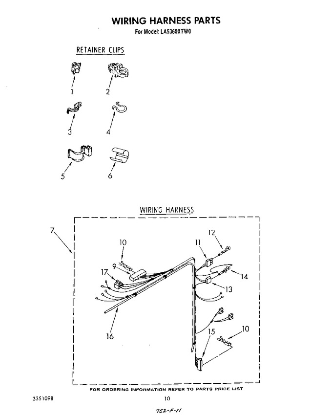 Diagram for LA5360XTG0