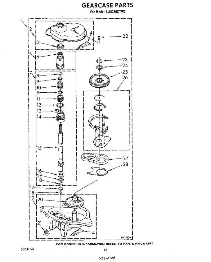 Diagram for LA5360XTG0
