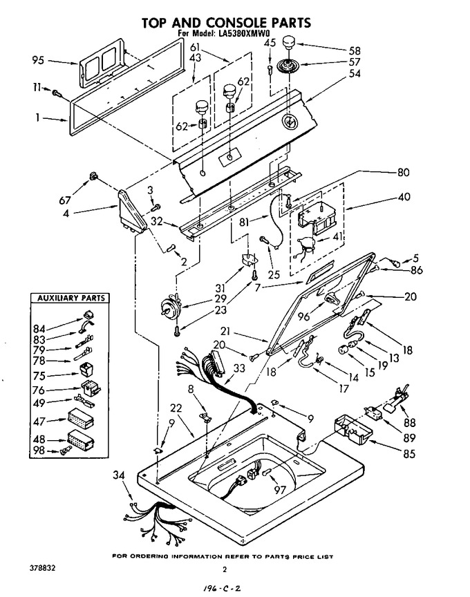 Diagram for LA5380XMW0