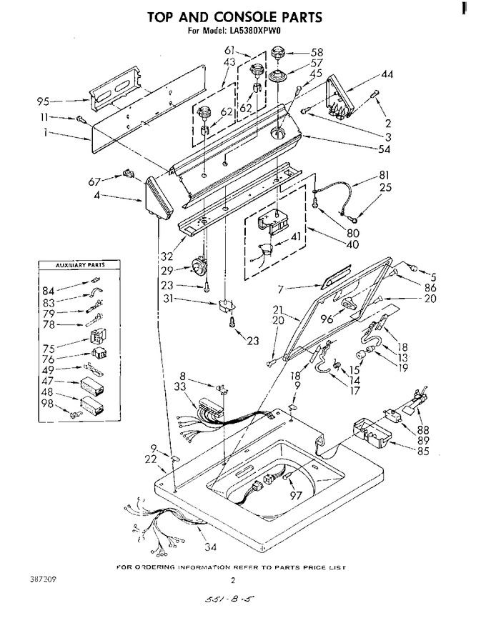 Diagram for LA5380XPW0