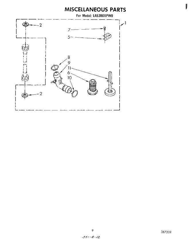 Diagram for LA5380XPW0