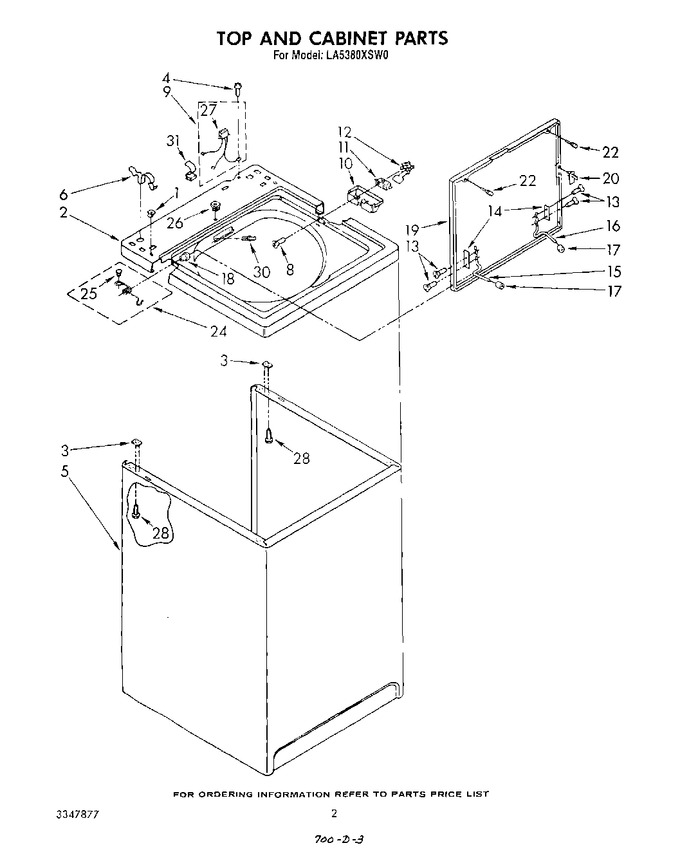 Diagram for LA5380XSW0