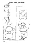 Diagram for 05 - Agitator, Basket And Tub