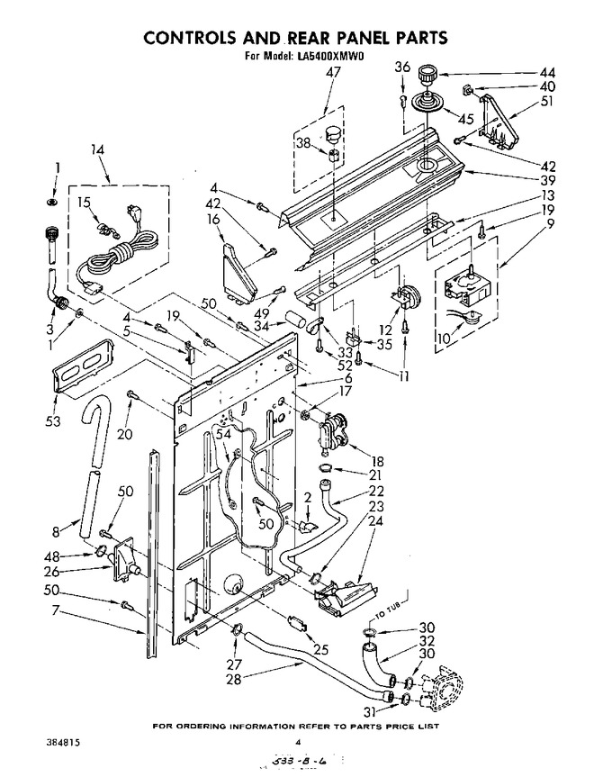Diagram for LA5400XMW0