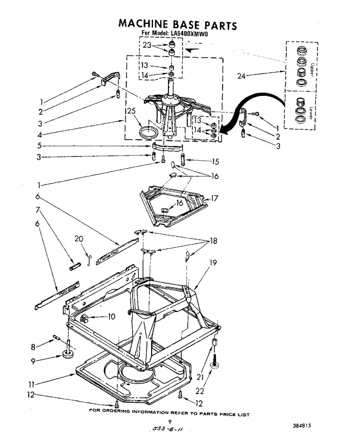 Diagram for LA5400XMW0