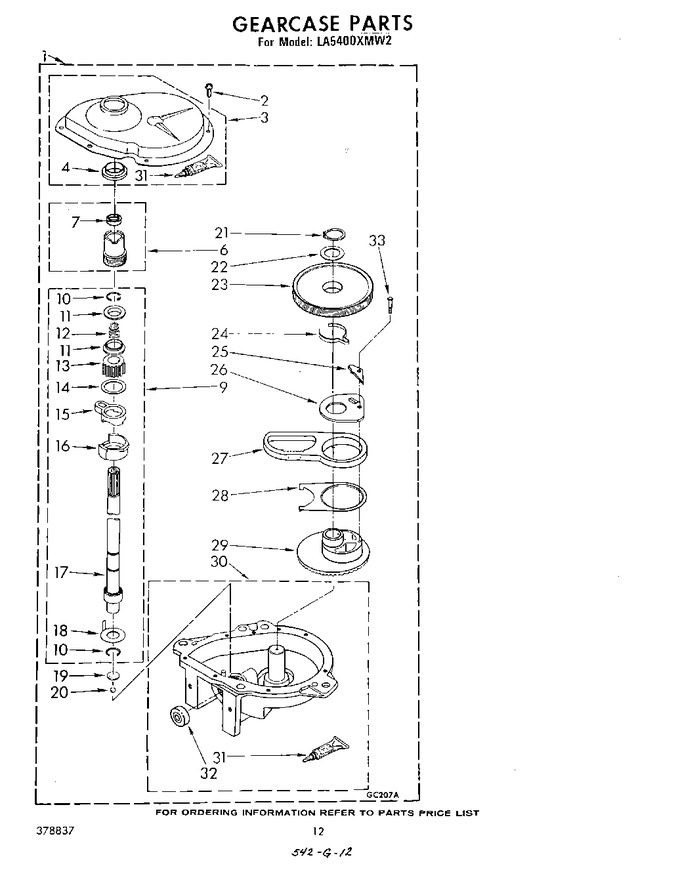 Diagram for LA5400XMW2