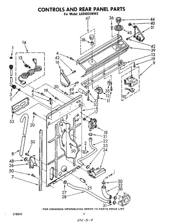 Diagram for LA5400XMW3