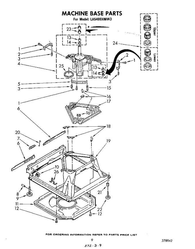 Diagram for LA5400XMW3