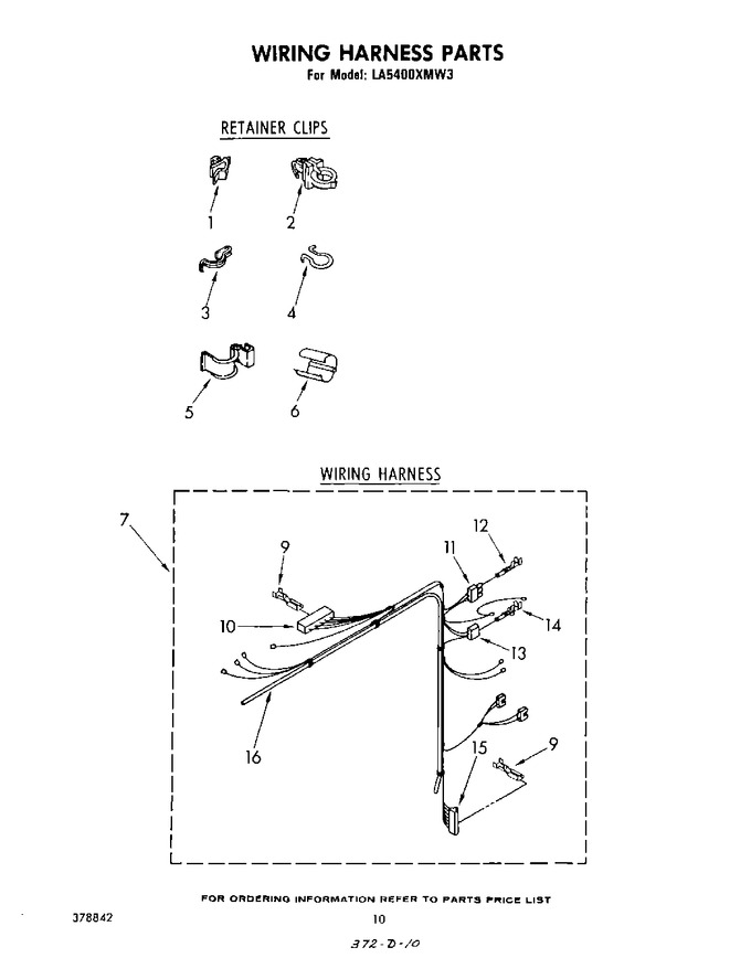 Diagram for LA5400XMW3
