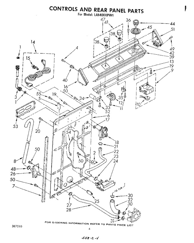 Diagram for LA5400XPW1
