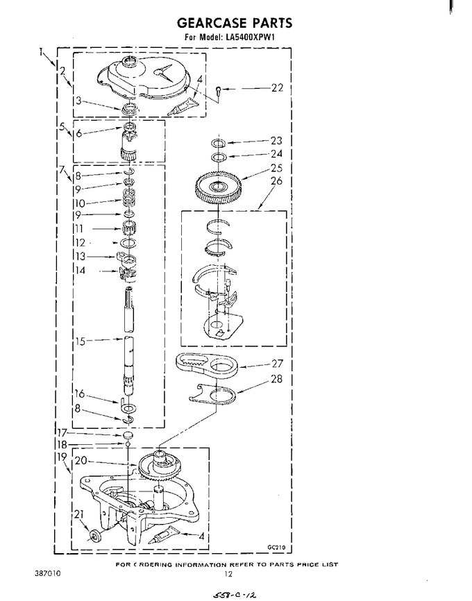 Diagram for LA5400XPW1