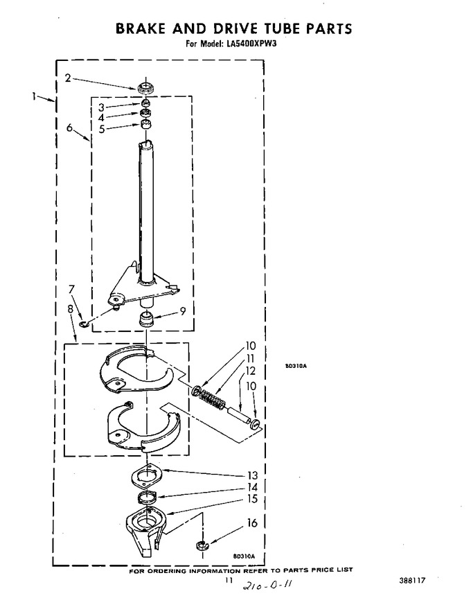 Diagram for LA5400XPW3