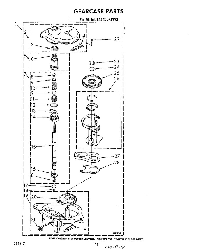 Diagram for LA5400XPW3