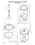 Diagram for 04 - Agitator, Basket, And Tub