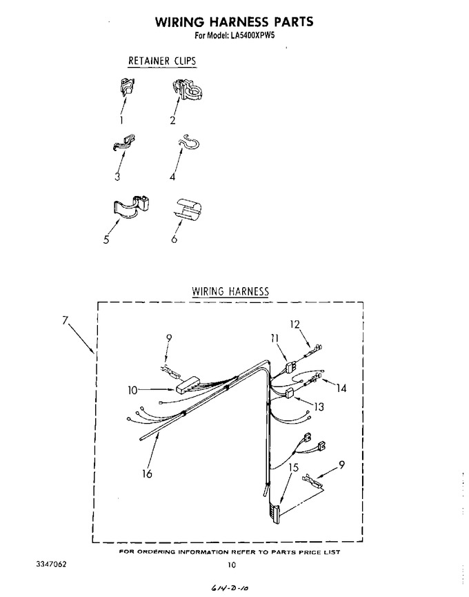 Diagram for LA5400XPW5