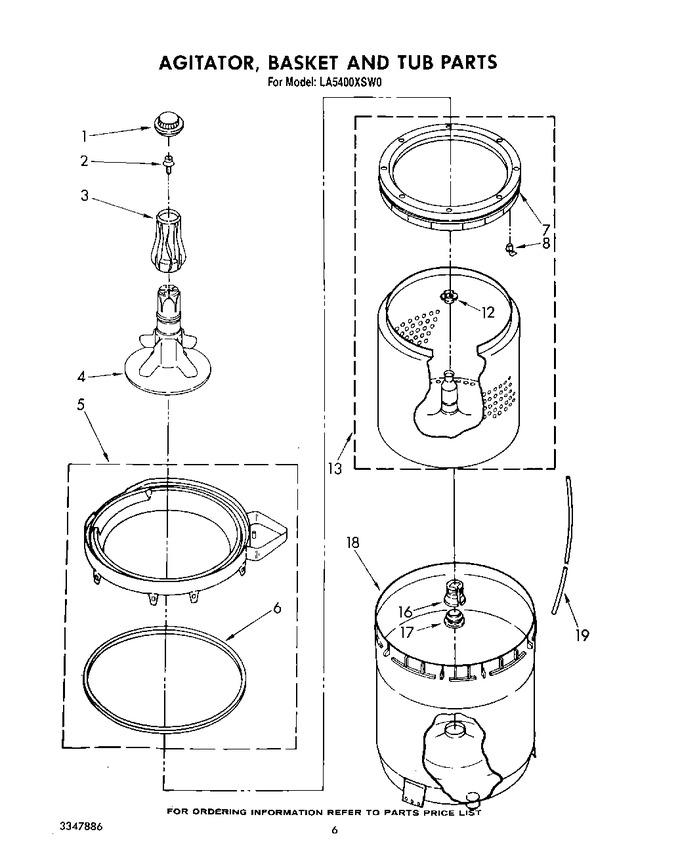 Diagram for LA5400XSW0