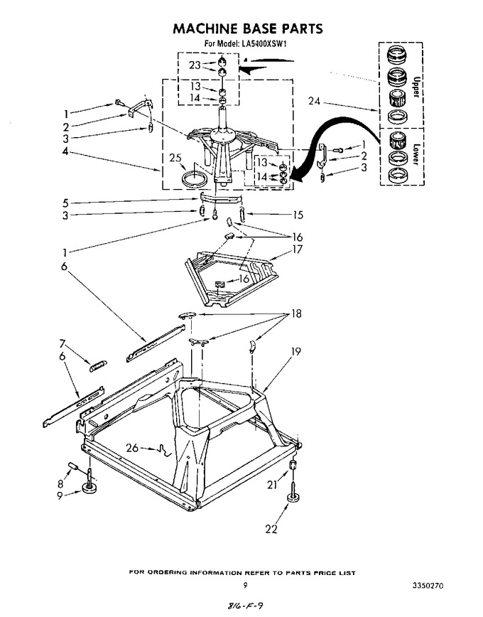 Diagram for LA5400XSW1