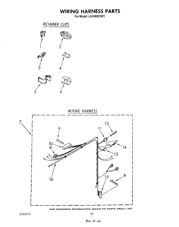 Diagram for LA5400XSW1