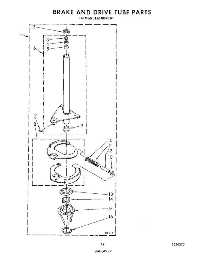 Diagram for LA5400XSW1