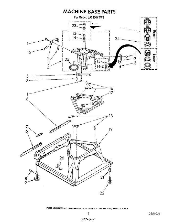 Diagram for LA5400XTG0