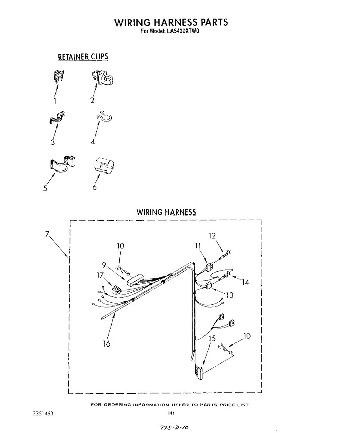 Diagram for LA5420XTG0