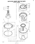 Diagram for 04 - Agitator, Basket And Tub