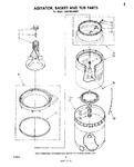 Diagram for 04 - Agitator, Basket, And Tub