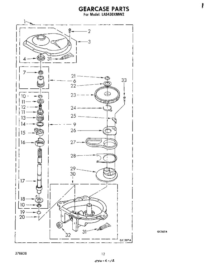 Diagram for LA5430XMW2