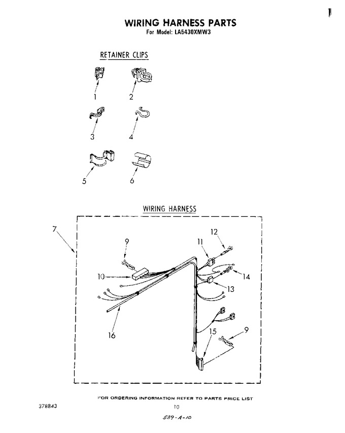 Diagram for LA5430XMW3
