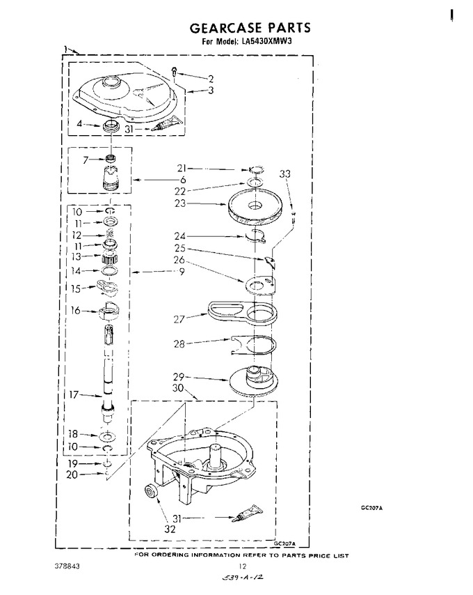 Diagram for LA5430XMW3