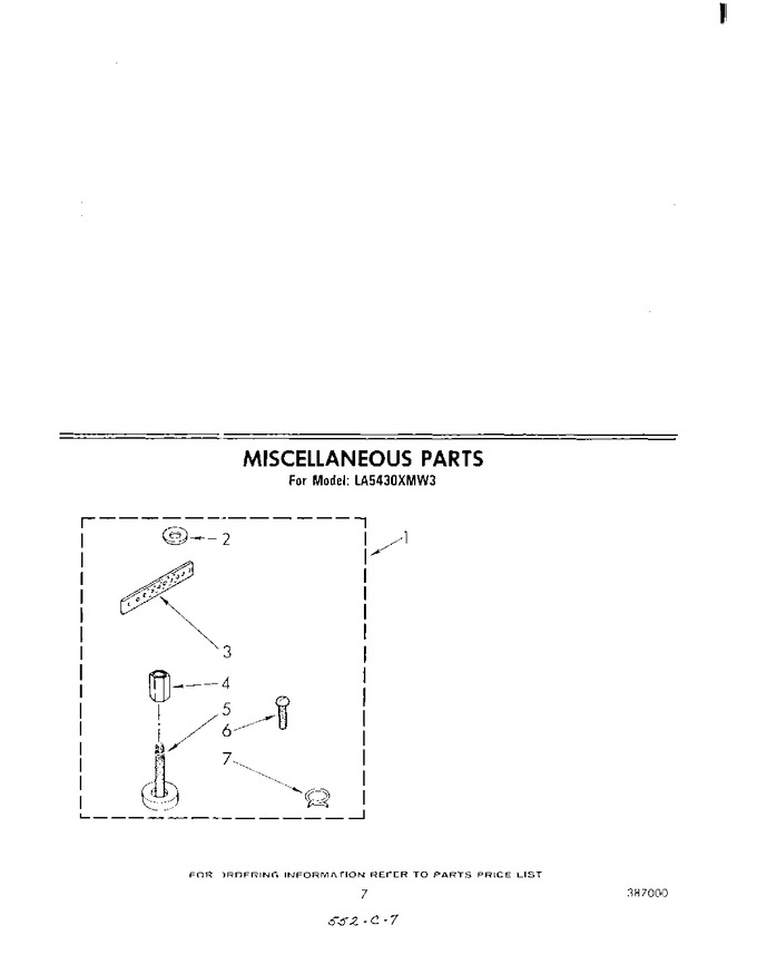 Diagram for LA5430XPW0