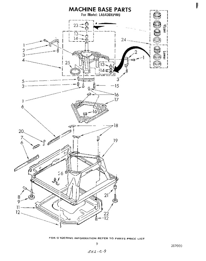 Diagram for LA5430XPW0