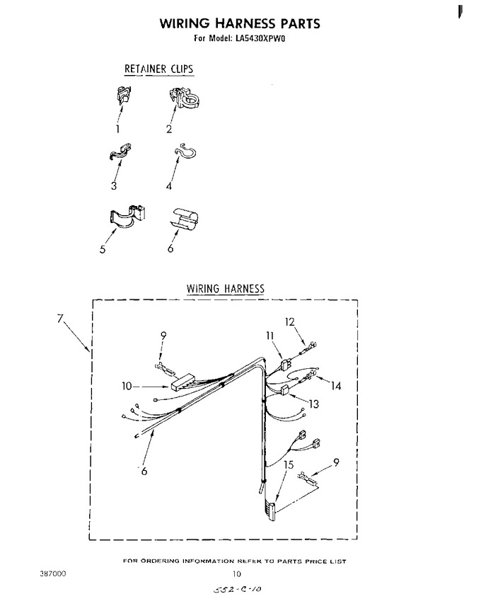 Diagram for LA5430XPW0