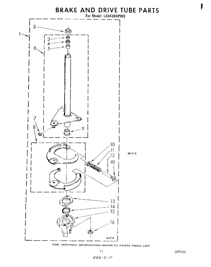 Diagram for LA5430XPW0