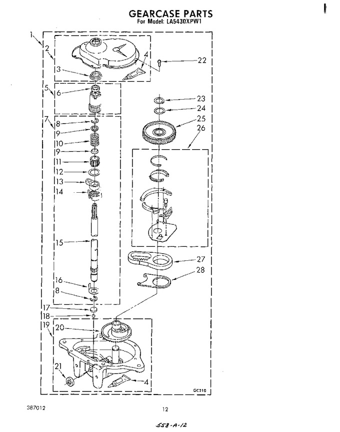 Diagram for LA5430XPW1