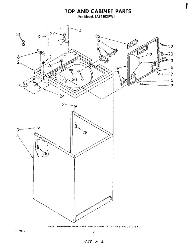 Diagram for LA5430XPW1