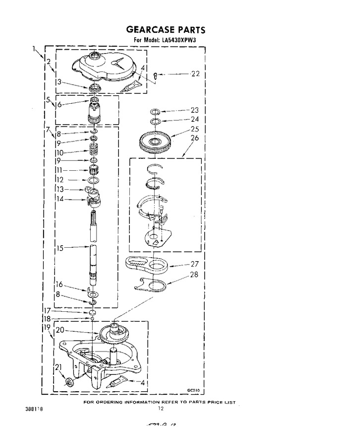 Diagram for LA5430XPW3